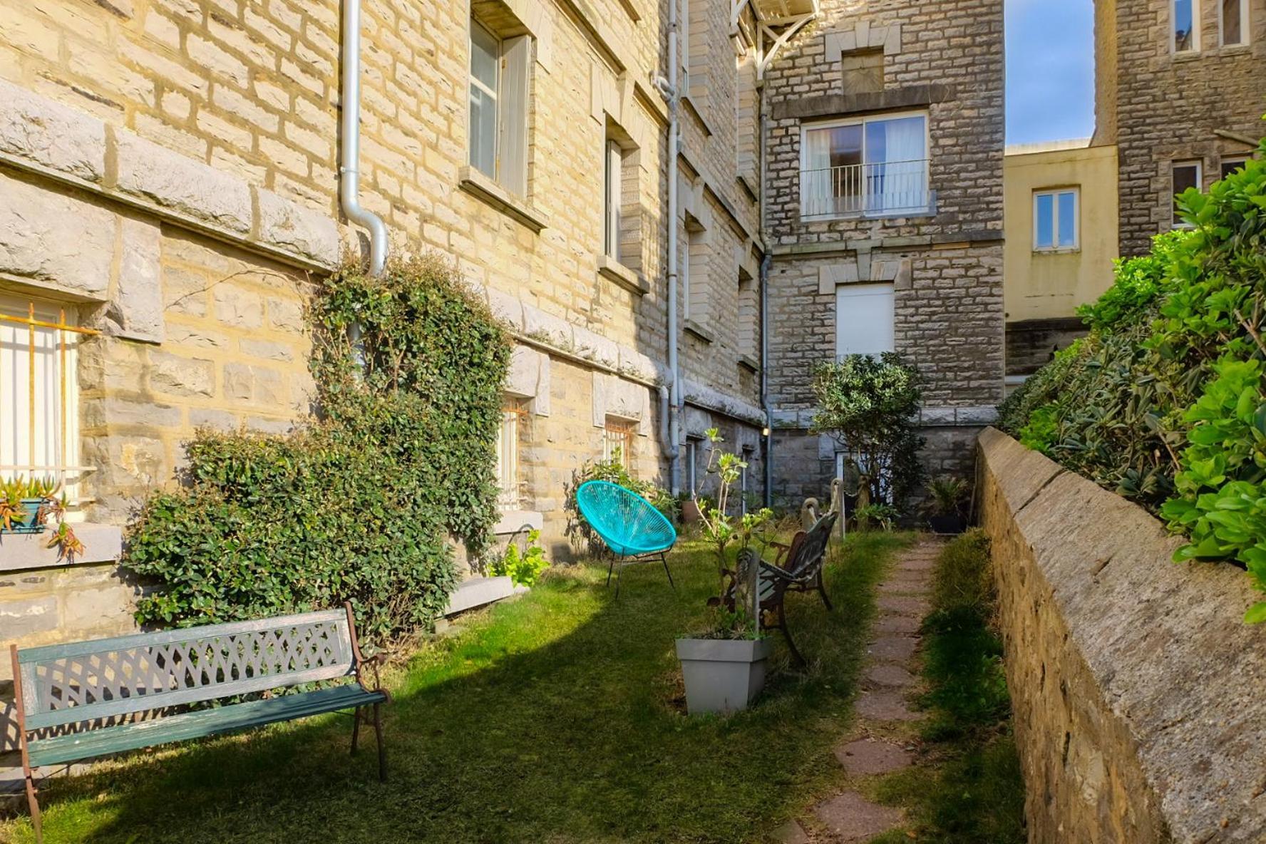Magnifique Appartement Avec Terrasse, Parking Et Vue Sur L'Ocean Pour 5 Biarritz Exterior photo